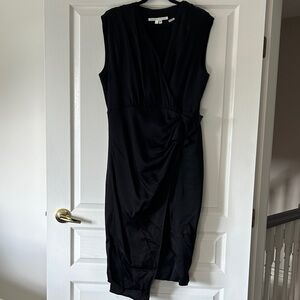 Veronica Beard Black Midi Dress